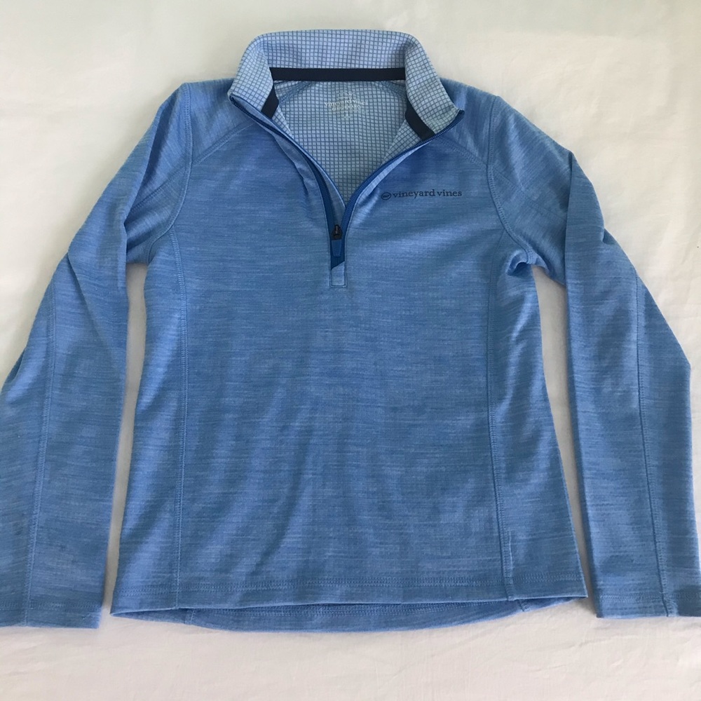 Boys Vineyard Vines Performance 1/2 Zip Pullover